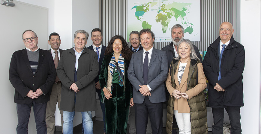 El consejero de Desarrollo Rural y los alcaldes de la comarca visitan Gulln