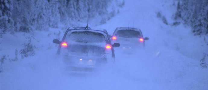Consejos para conducir cuando hay hielo o nieve en la carretera