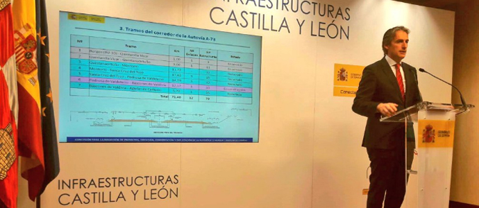 La construccin de la autova entre Burgos y Aguilar se financiar con el Plan Extraordinario de Inversin