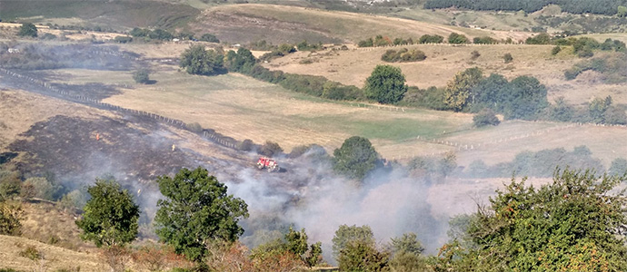 Controlado un incendio entre Soto y Ormas