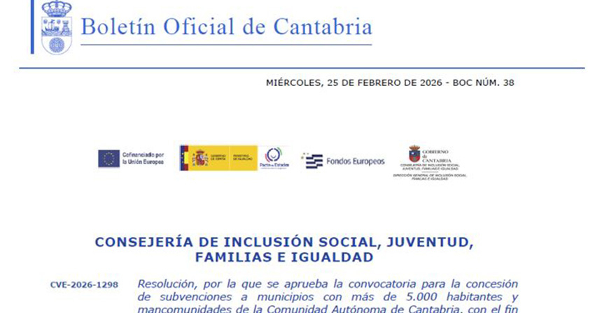 Convocadas las subvenciones a municipios y mancomunidades para impulsar Oficinas de Atenci�n e Informaci�n a las Mujeres