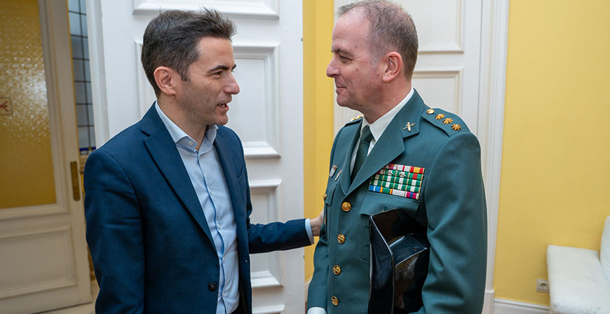 El coronel Jorge Bodel�n, nuevo jefe de la Guardia Civil de Cantabria