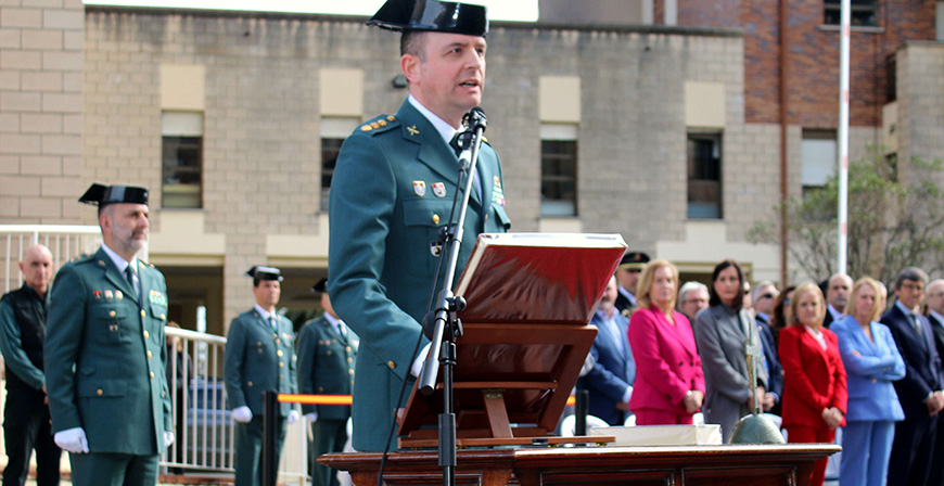 El coronel Jorge Bodel�n toma posesi�n como jefe de la Guardia Civil en Cantabria