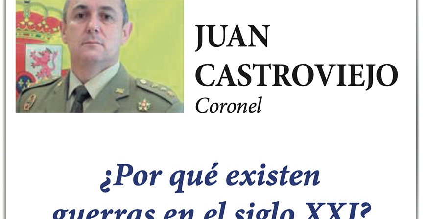 El coronel Juan Castroviejo visita el IES Montesclaros para explicar 'Por qu existen guerras en el siglo XXI?'