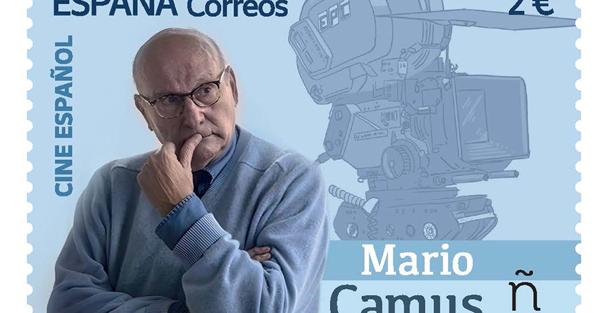 Correos emite un sello dedicado al cineasta espaol Mario Camus