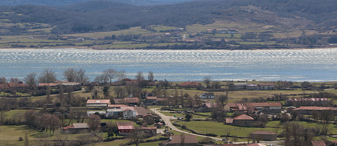 La cota del Pantano del Ebro ha subido este ao casi 6 metros