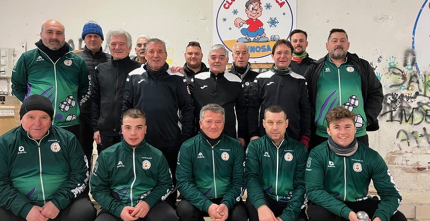 El C.P. Reinosa comienza la Liga de Cantabria de Petanca con una derrota y un empate