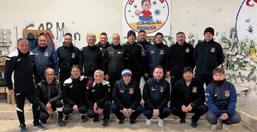 El C.P. Reinosa comienza la Liga de Cantabria de Petanca con una derrota y un empate