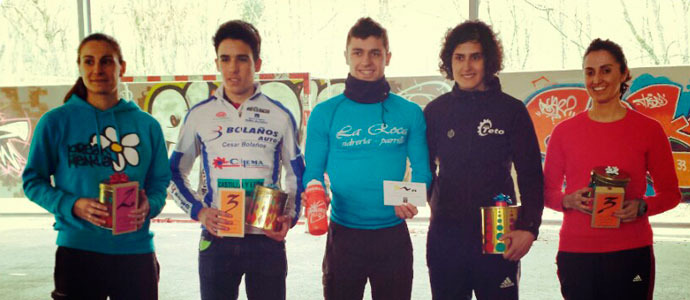 Cristina Gutirrez, segunda en el Duatln Cross de Navidad de Lugones 