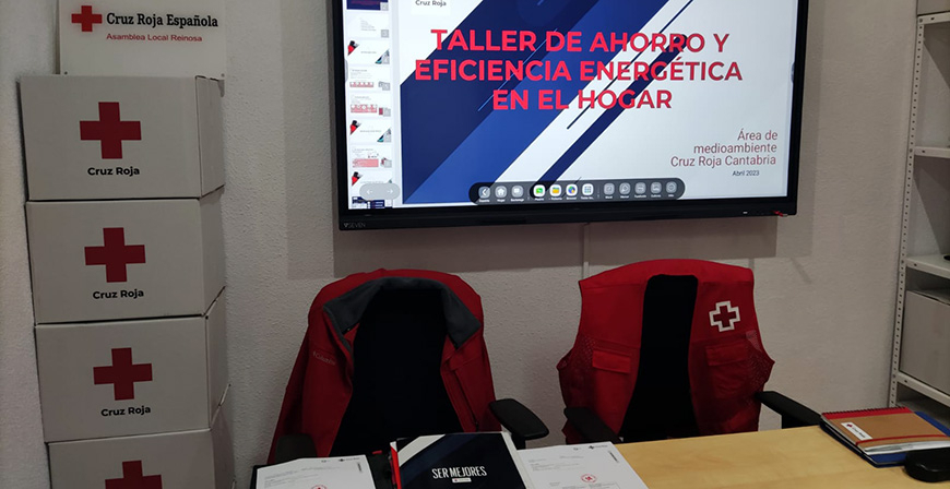 Cruz Roja celebr en Reinosa un taller de pobreza energtica para familias de la comarca