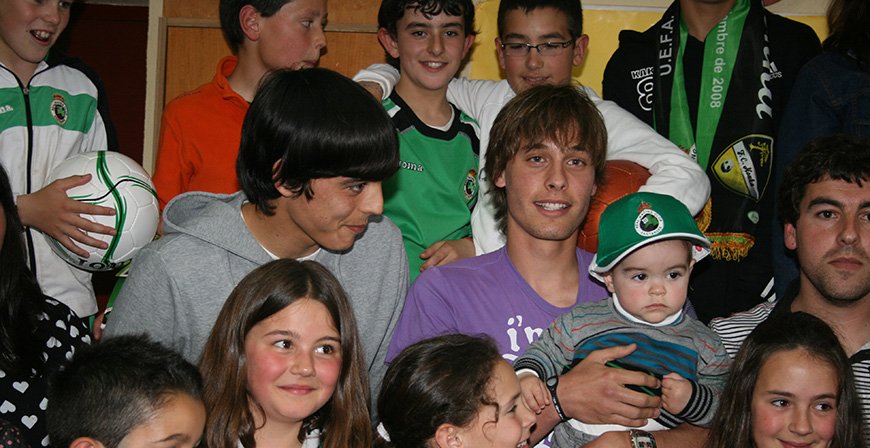 Cuando Sergio Canales visit� el Colegio de Paracuelles con solo 19 a�os