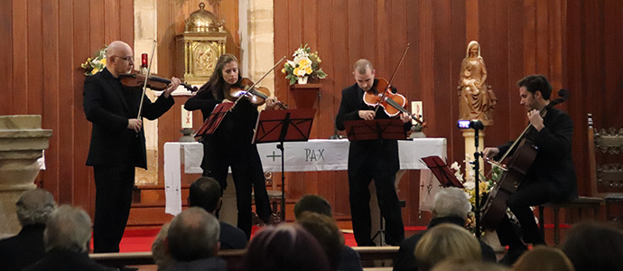 Cuarteto de cuerda en el I Festival de Msica Antigua de Reinosa