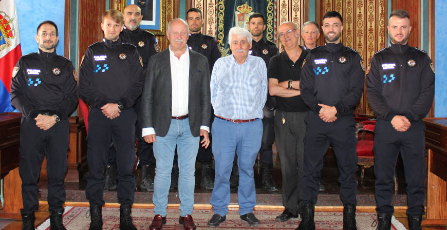 Cuatro nuevos agentes refuerzan la Polica Local de Reinosa