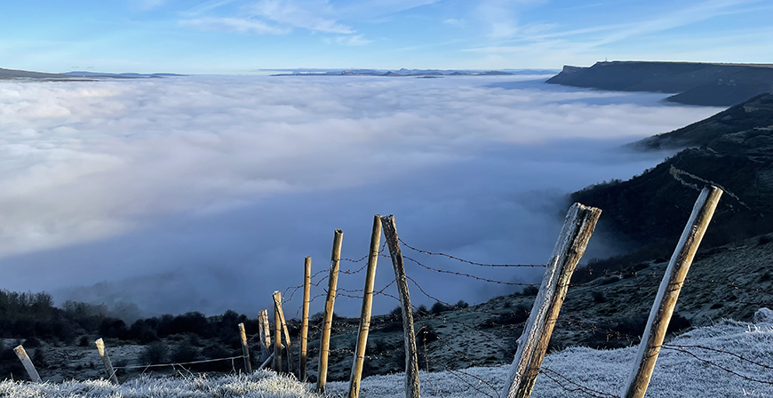 Cubillo de Ebro, con -8.2C, registra hoy la mnima ms baja de Espaa