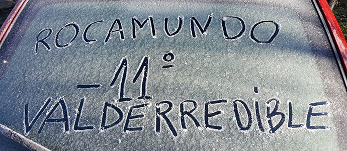 Cubillo de Ebro marca la temperatura ms baja de Espaa con -12C