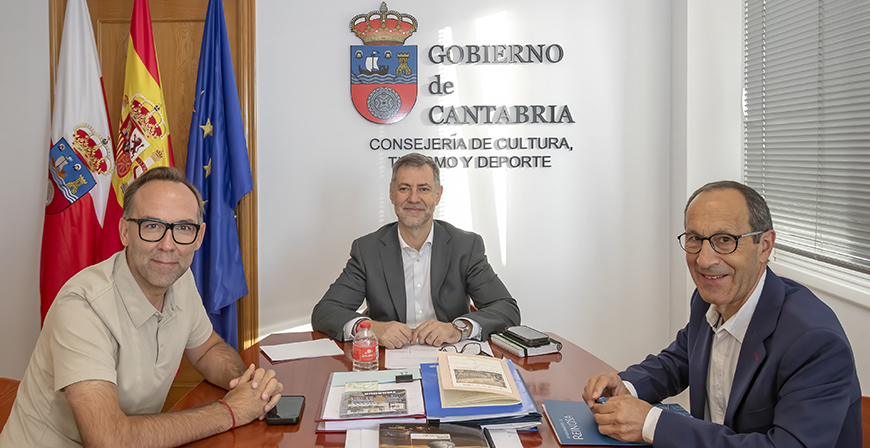 Cultura aborda nuevos proyectos para mejorar las infraestructuras y reforzar la dinamizaci�n de Reinosa