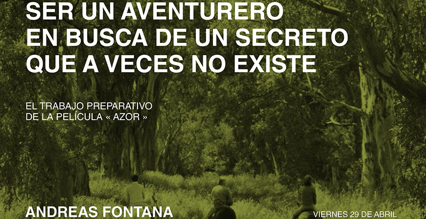 Cultura abre la inscripcin de un nuevo DCP+ que contar el 29 de abril con el director Andreas Fontana 