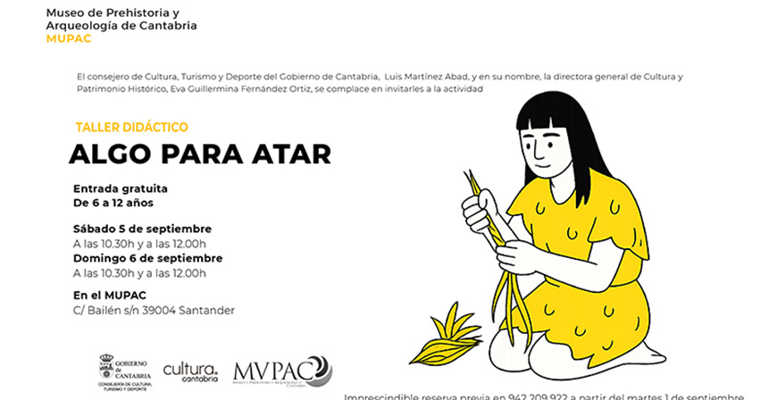 Cultura organiza para este fin de semana un taller did�ctico centrado en la preparaci�n de cuerdas durante la Prehistoria