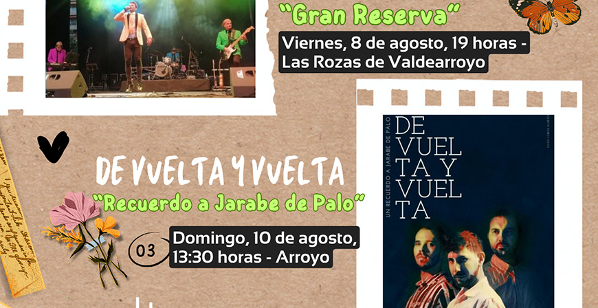 'Cultura y Territorio' llega este fin de semana a Las Rozas de Valdearroyo con magia, msica y un recuerdo a Jarabe de Palo