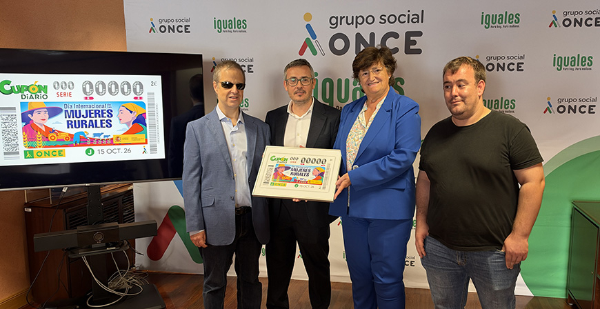 El Cup�n de la ONCE del 15 de octubre conmemora el D�a Internacional de las Mujeres Rurales
