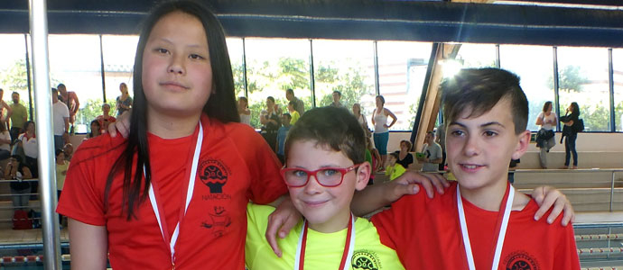 Daniel Gonzlez y Alba Fernndez, campeones en los Juegos Escolares