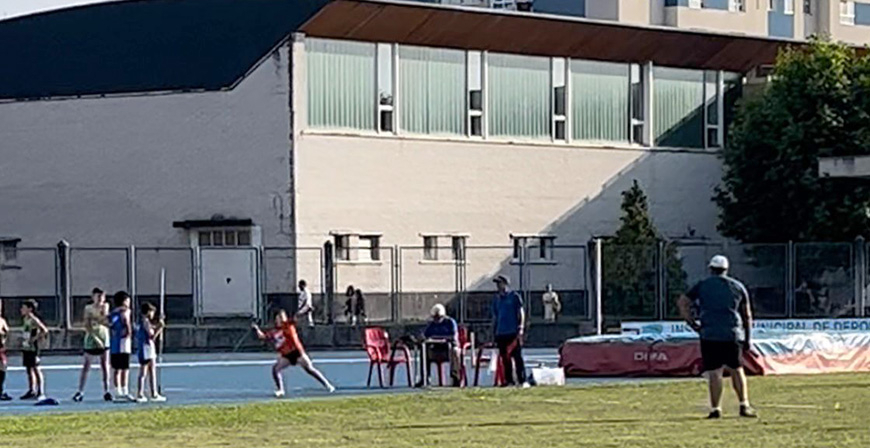Daniel Rodrguez Cuesta se cuelga el bronce en el Campeonato de Cantabria de Lanzamiento de Jabalina