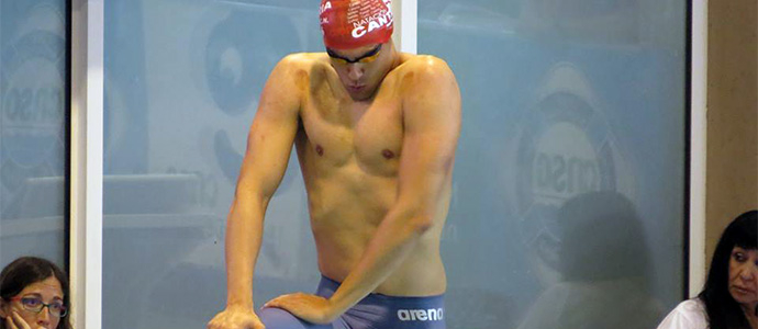 Daniel Romero logra la mnima para el Campeonato de Espaa en 50 metros libres