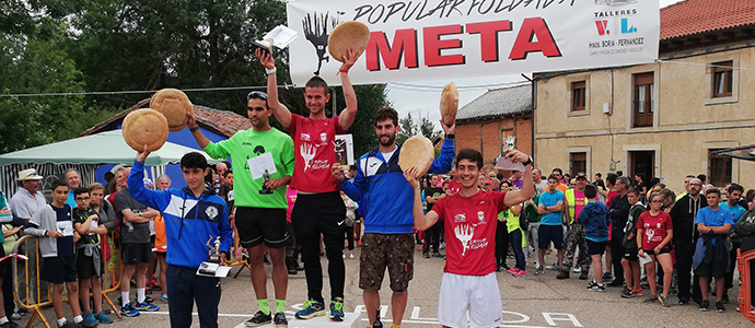 David de la Cruz y Eva Mara Gonzlez, campeones de la V Carrera Popular de Foldada