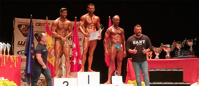 David Fernndez, subcampen de Europa IBFA de Culturismo