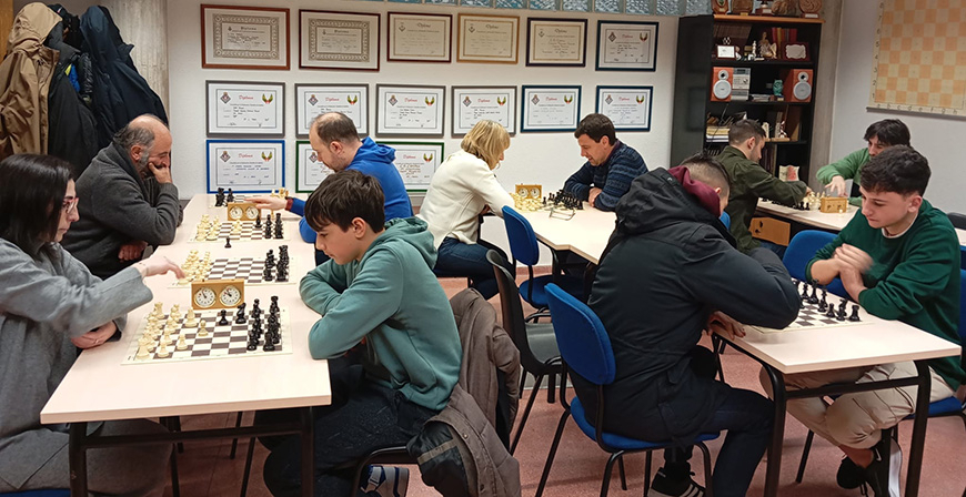 David Gutirrez gana el Torneo Social de Navidad del Club de Ajedrez Campoo
