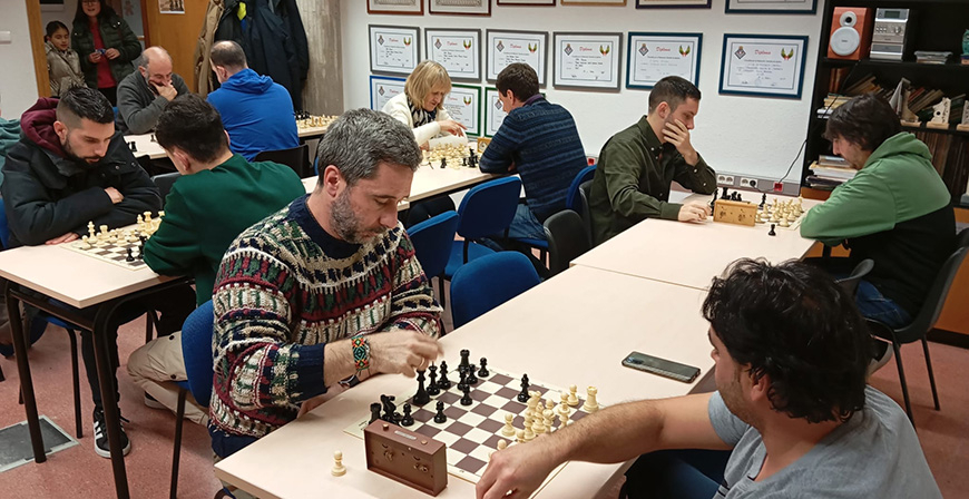 David Gutirrez gana el Torneo Social de Navidad del Club de Ajedrez Campoo