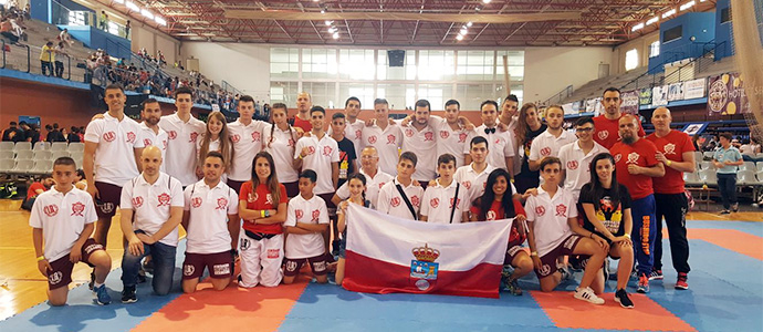 David Jorrn y lex Saiz se proclaman campeones de Espaa de Kick-boxing