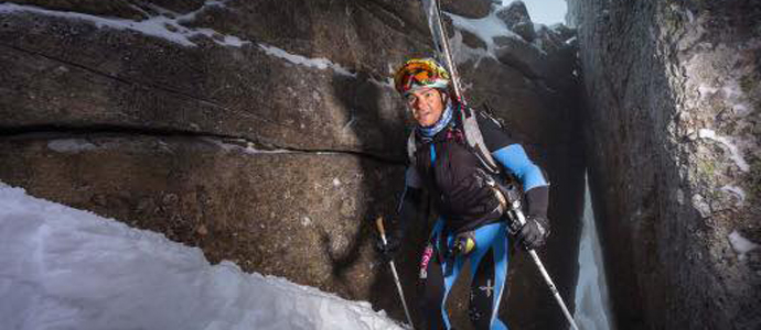 David Vzquez y Noelia Ortiz dominaron la II Ski Race Herradura de Campoo