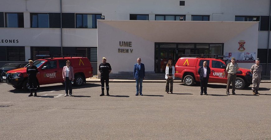 La delegada del Gobierno en Cantabria destaca a la UME con 