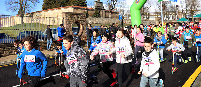 Deporte, solidaridad y diversin por las calles de Reinosa