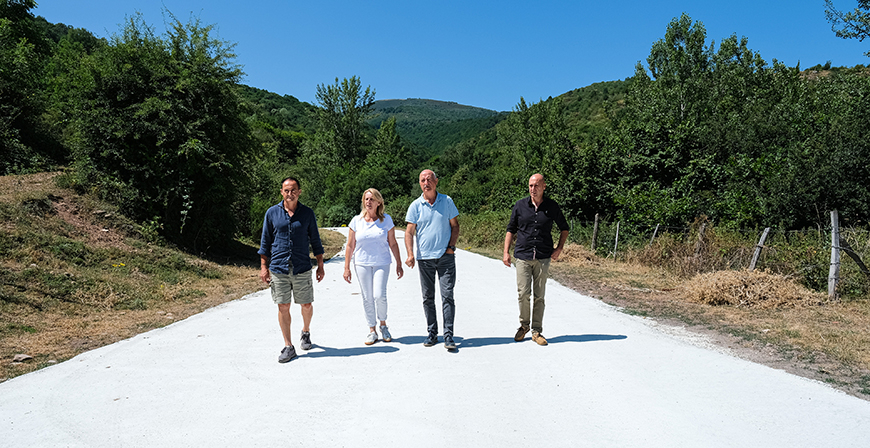 Desarrollo Rural invertir� 40.000 euros en el acondicionamiento del camino que comunica Ormas y La Hoz de Abiada