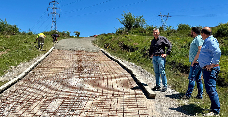 Desarrollo Rural invierte 40.000 euros en la mejora del camino a la sierra de Matamorosa