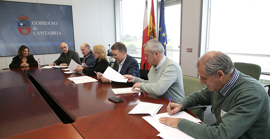 Desarrollo Rural modifica los convenios con los Grupos de Accin Local de Cantabria y aumentan su aportacin en casi 5,5 millones de euros