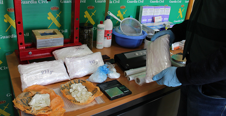 Desarticulada una organizacin criminal dedicada al trfico de drogas en Cantabria 