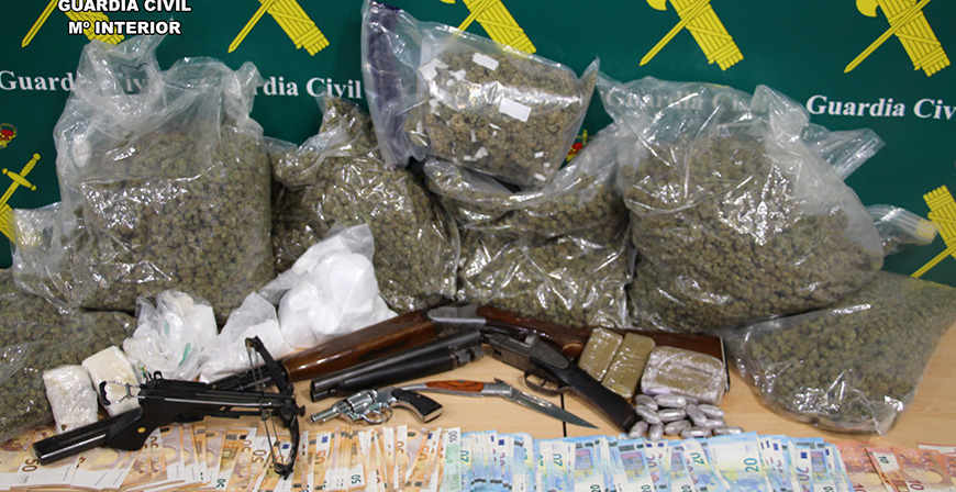 Desarticulado un grupo criminal dedicado al narcotrfico con sede en Cantabria