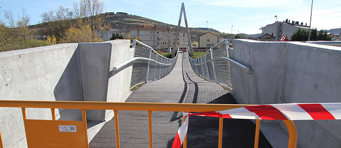 El desliz de la pasarela