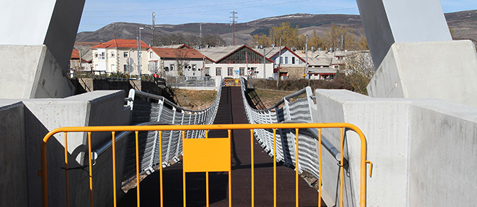 El desliz de la pasarela