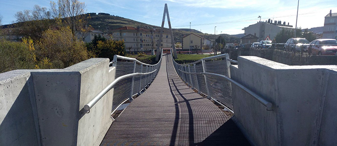 El desliz de la pasarela