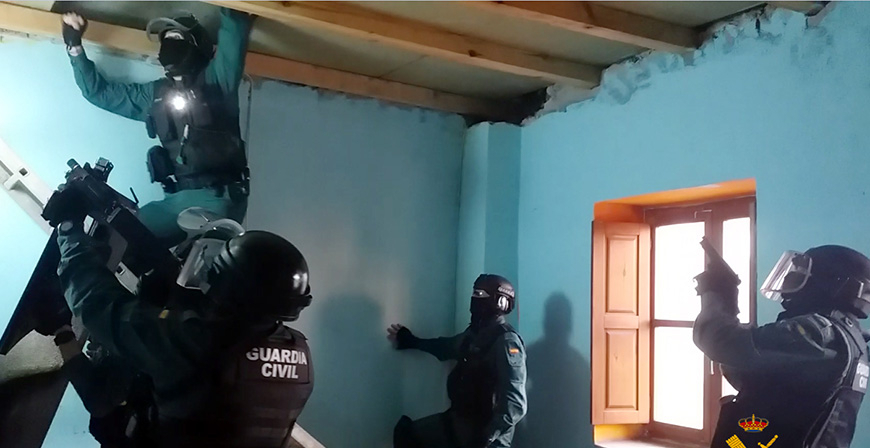 Desmantela una organizacin criminal dedicada al trfico de cocana asentada en Santiago de Cartes