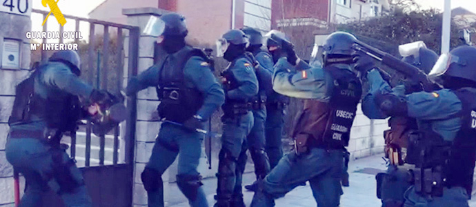Desmantelado un grupo organizado dedicado al robo en viviendas y establecimientos en Cantabria y Pas Vasco