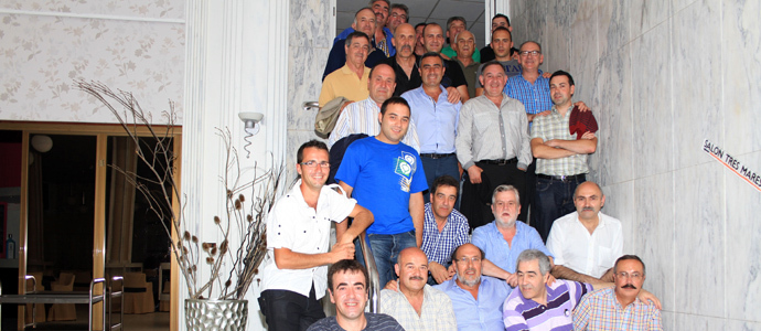 Despedida de Santiago Fernndez, jubilado de Gamesa Reinosa