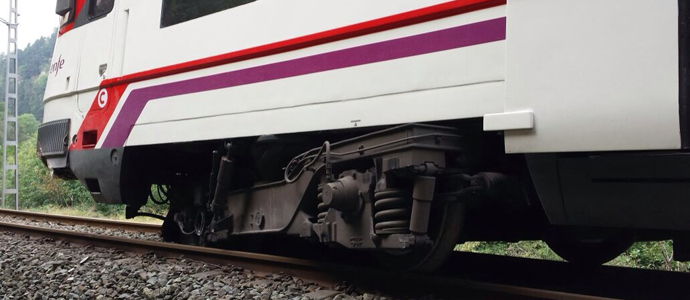 Un desprendimiento provoca que descarrile un tren entre Las Fraguas y Los Corrales