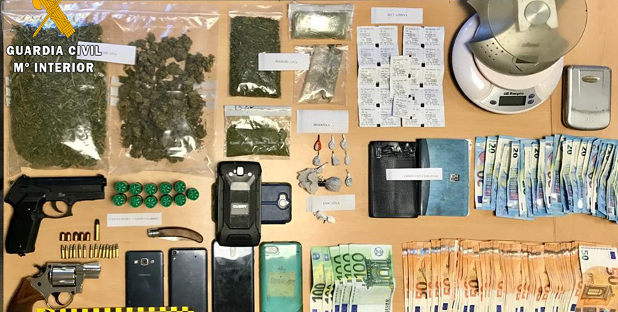 Las detenciones por trfico de drogas en Cantabria aumentaron ms de un 4% en 2019
