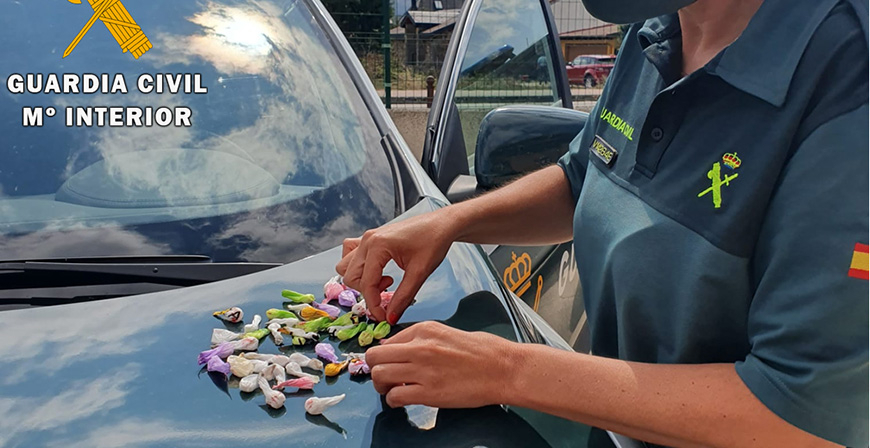 Detenida en Matamorosa una conductora con 46 envoltorios de cocana en su furgoneta 