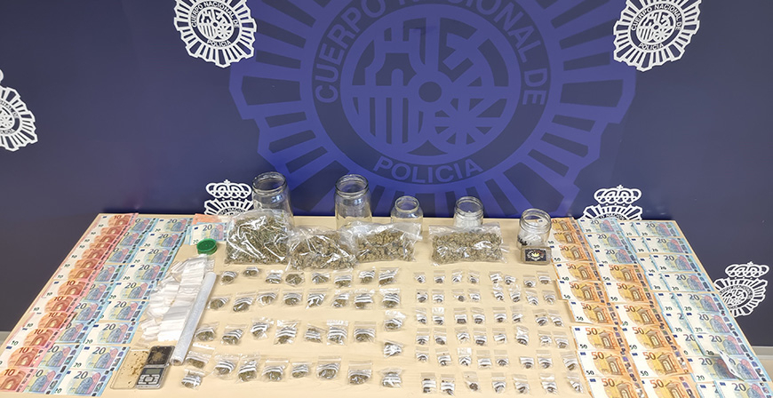 Detenidas ocho personas vinculadas con una asociacin cannbica por un delito de trfico de drogas